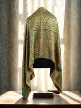 Reversible self zari stoles