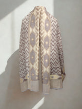 Ikat zari reversible