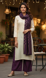 EXCLUSIVE CHECK ZARI STOLE