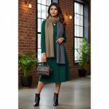 ELITE MOONLIGHT ZARI REVERSIBLE STOLE