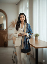 Ikat zari reversible