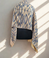 Ikat zari stole