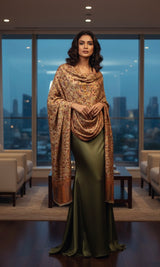 Kani reversible shawl