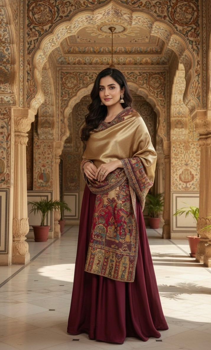 Moonlight Reversible with baraat border