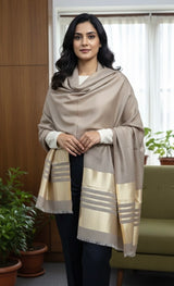 Stole with zari border