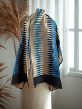 Ikat zari reversible