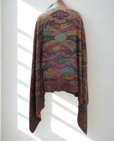 Heavy Paisley design woven shawl