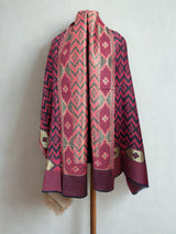 Ikat zari reversible