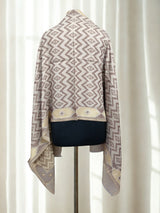 Ikat zari reversible