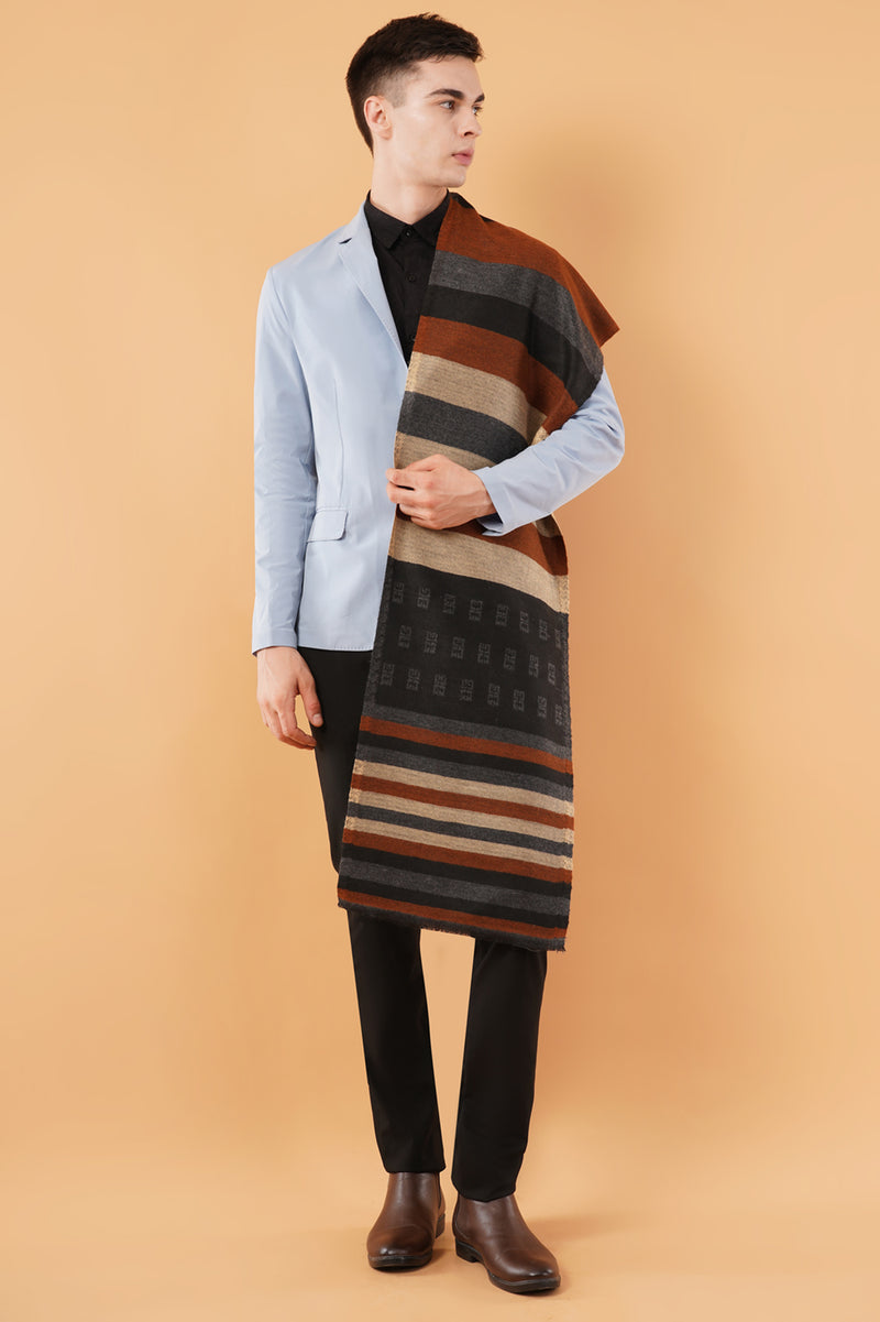 Stripes men muffler