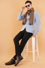 Ikat reversible pashmina muffler