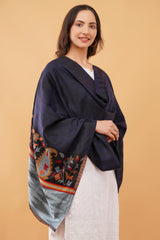 Ikat with kani border