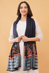 Ikat with kani border