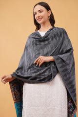 Ikat with kani border