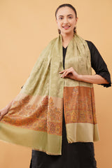 Self kani design stole