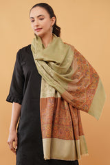 Self kani design stole