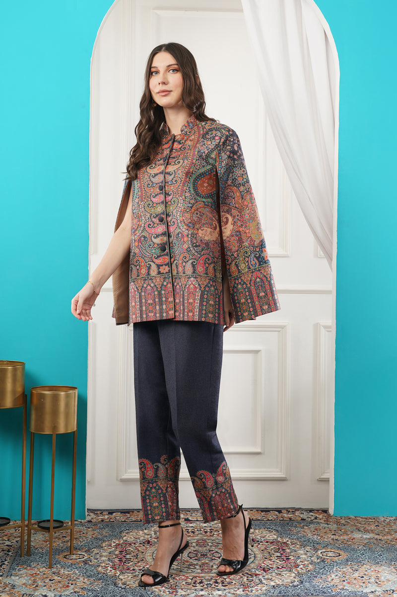 Blue French Paisley co-ord set