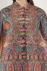 Blue French Paisley co-ord set