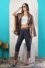 Blue French Paisley co-ord set