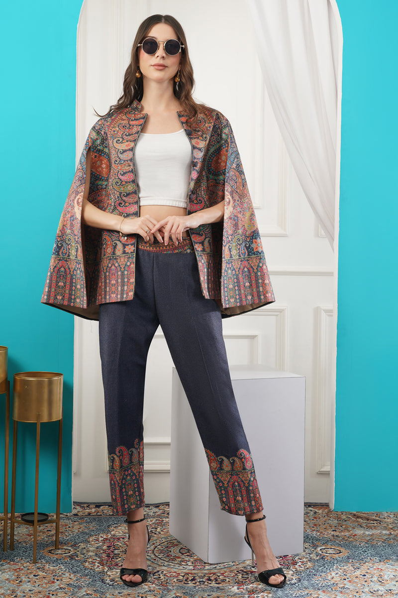 Blue French Paisley co-ord set