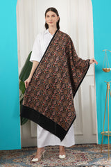 Jamawar embroidery stole