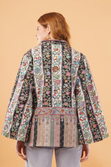 Kalamakari stripes jacket