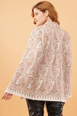 Jamawar french paisley cape
