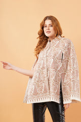 Jamawar french paisley cape