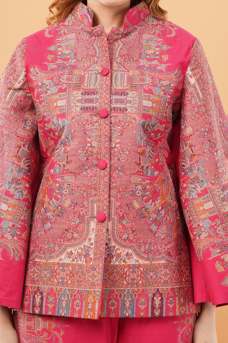 Woven Baraat Co-ord set