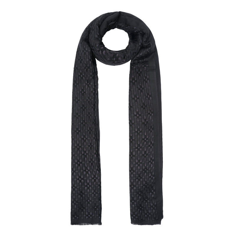 Basket weave pure pashmina stole