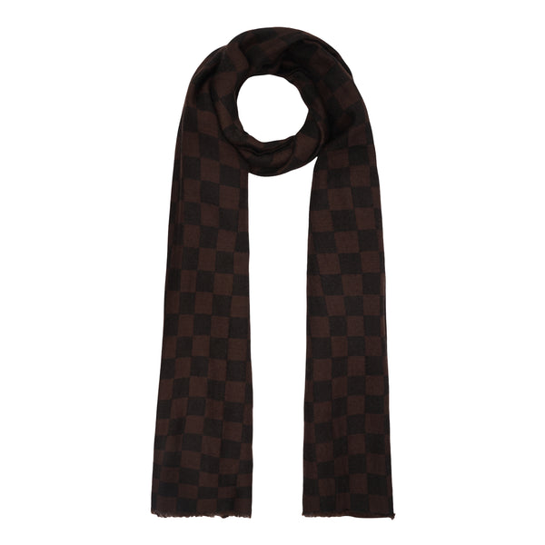CHECKED PASHMINA MUFFLER
