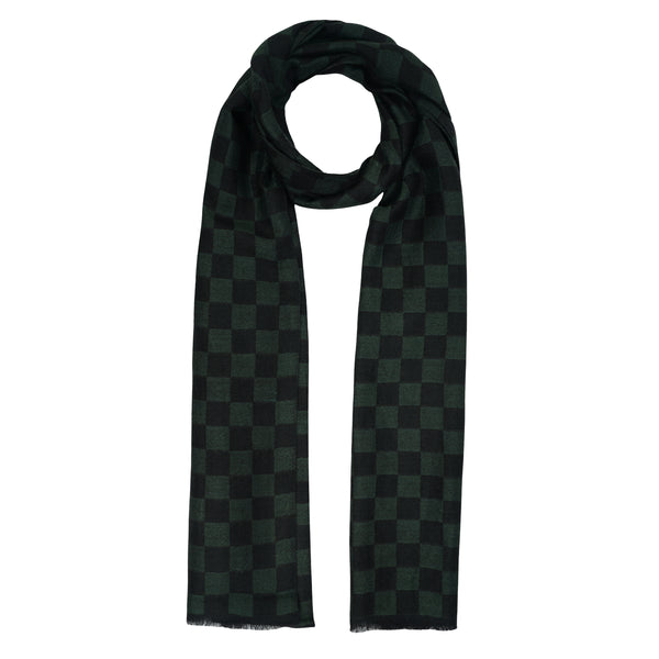 CHECKED PASHMINA MUFFLER