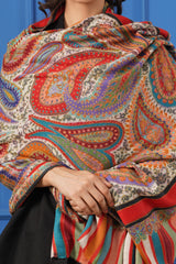 Hand embroidered Shawl