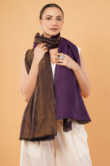 ELITE MOONLIGHT ZARI REVERSIBLE STOLE