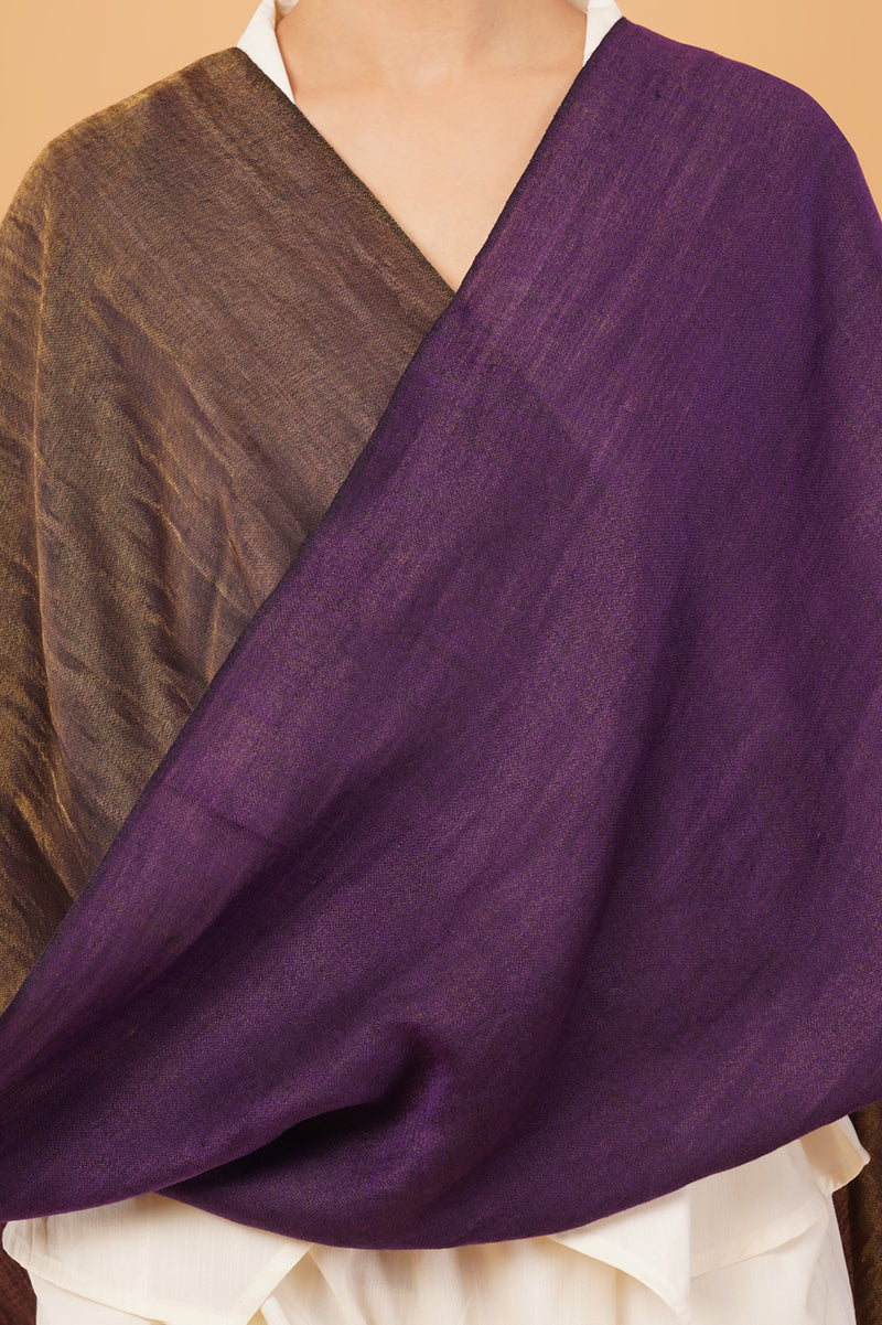 ELITE MOONLIGHT ZARI REVERSIBLE STOLE