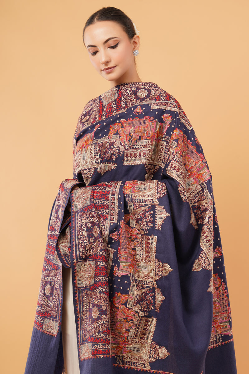 BARAAT EMBROIDERY SHAWL
