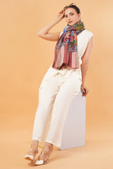 Kalamkari embroidery shawl