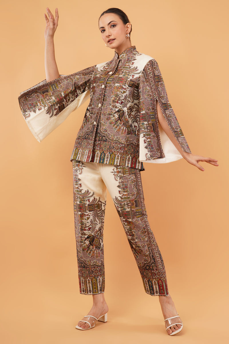 WOVEN BARAAT CO-ORD SET