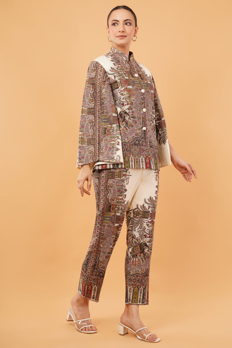 WOVEN BARAAT CO-ORD SET