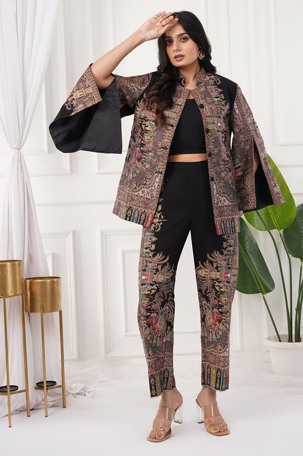 Woven Baraat co-ord set