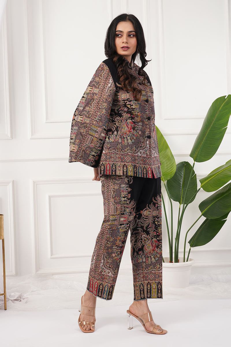 Woven Baraat co-ord set