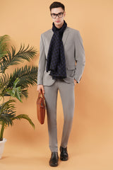 Checked Pashmina muffler