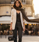 ELITE MOONLIGHT ZARI REVERSIBLE STOLE
