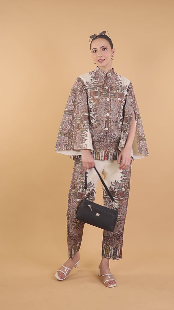 WOVEN BARAAT CO-ORD SET