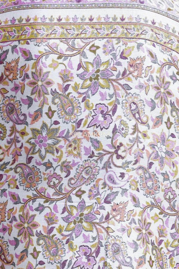 White Double border soft kani